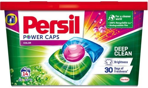 Persil Power-MIX gelové kaps 14ks Color - Drogerie Prací prostředky Kapsle